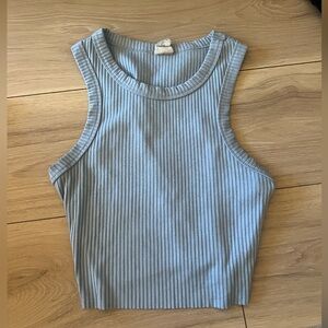 Blue tank top